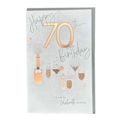 Everyday open 70 birthday bronze cocktails and drinks