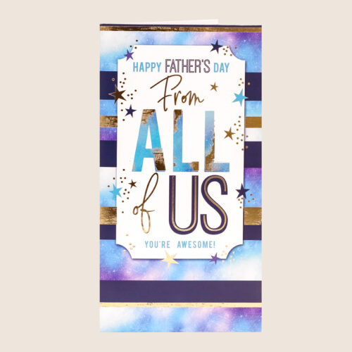 Fathers day from all us awesome gold