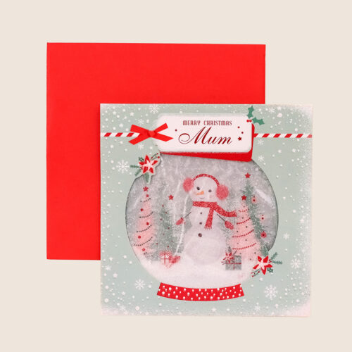 Christmas mum snowman snowglobe candy cane - Image 3